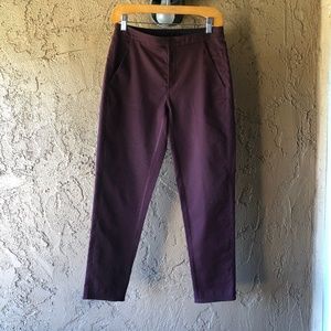 LULULEMON City Trek Trouser Bordeaux Size 4